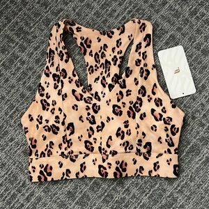 Fabletics Leopard Print sports bra - Size small / 6